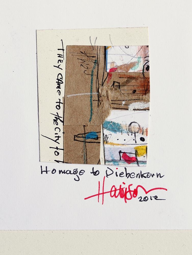 artwork by Harrison Goldberg - Homage to Diebenkorn