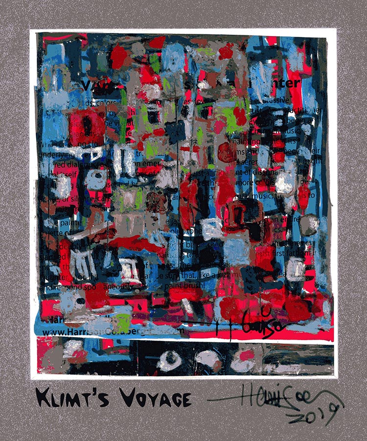 artwork by Harrison Goldberg - Klimt\'s Voyage
