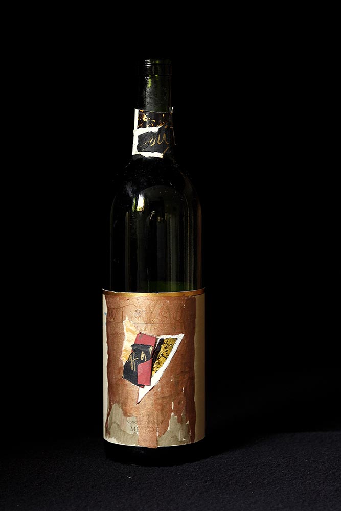 artwork by Harrison Goldberg - Abstract Design for a Wine Label