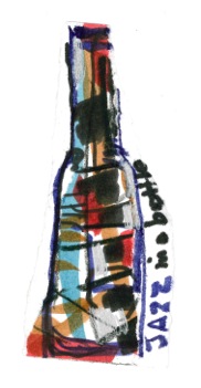 artwork by Harrison Goldberg - HG Jazz In a Bottle