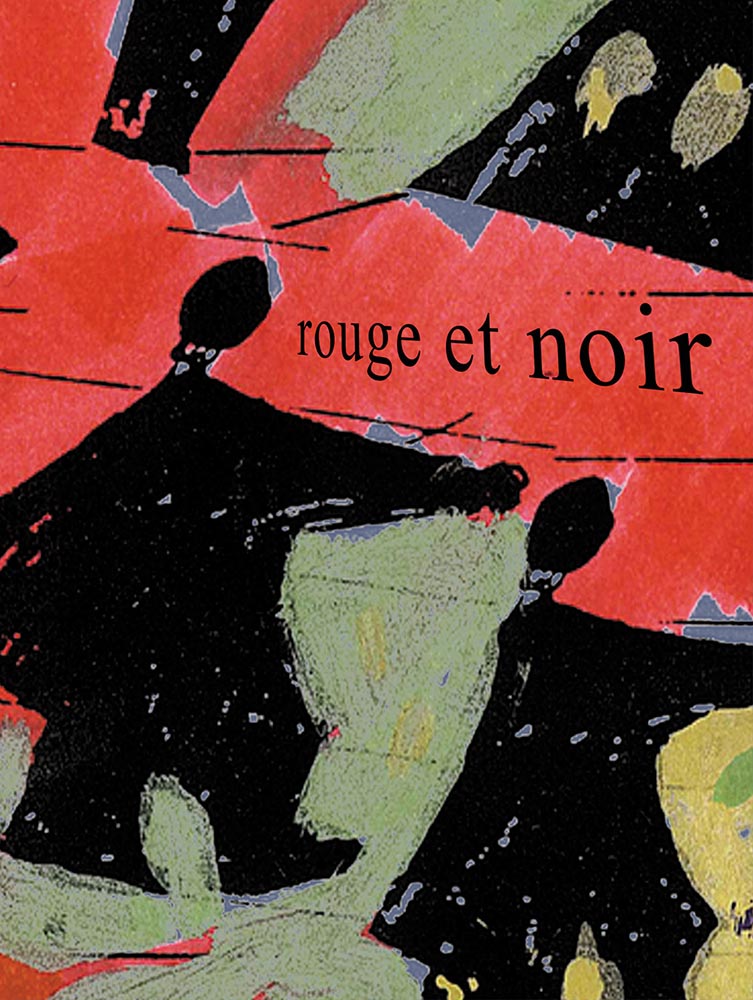 artwork by Harrison Goldberg - Rouge Et Noir