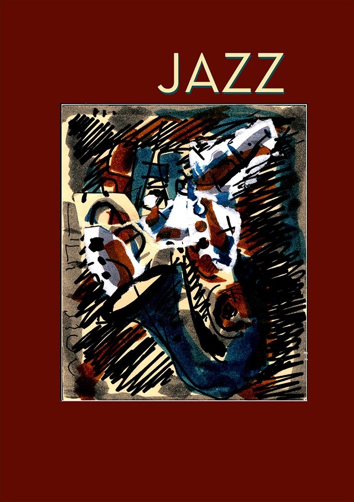 Jazz Paris - artwork by Harrison Goldberg