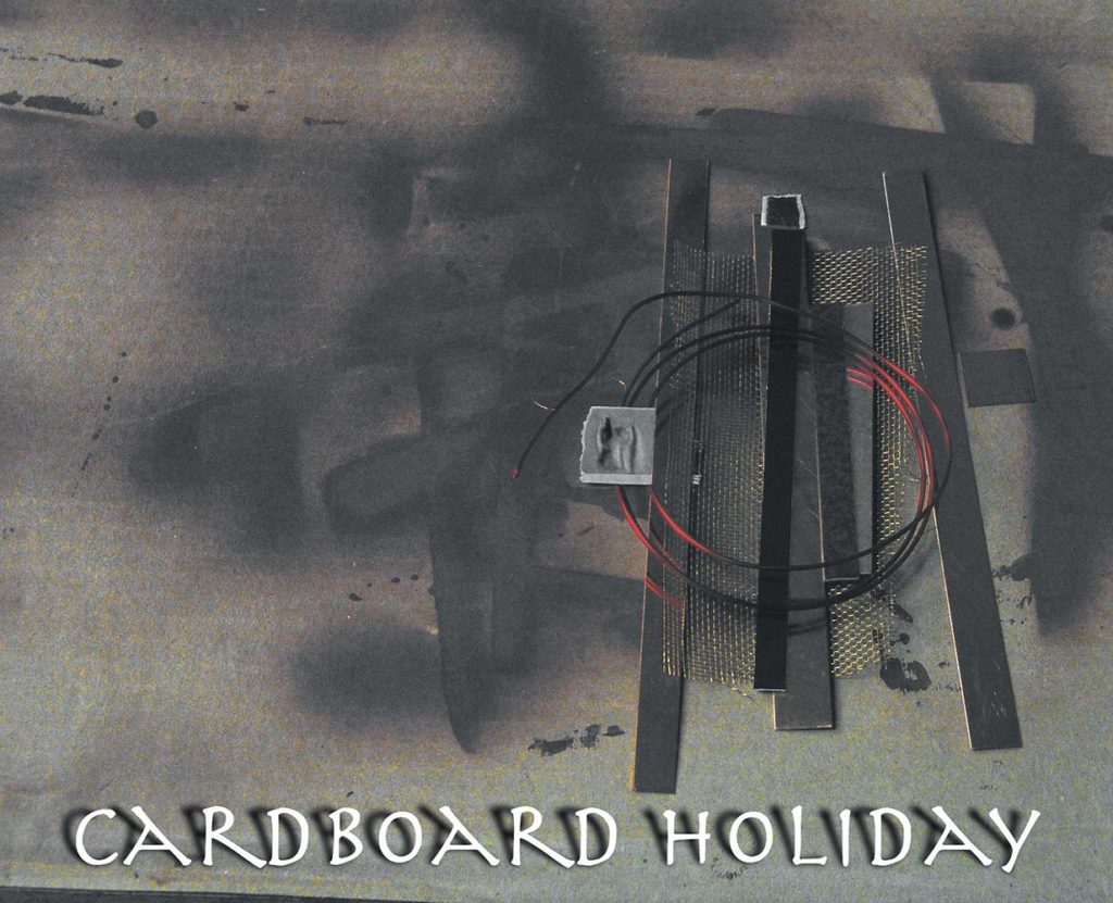 artwork by Harrison Goldberg - Cardboard Holiday