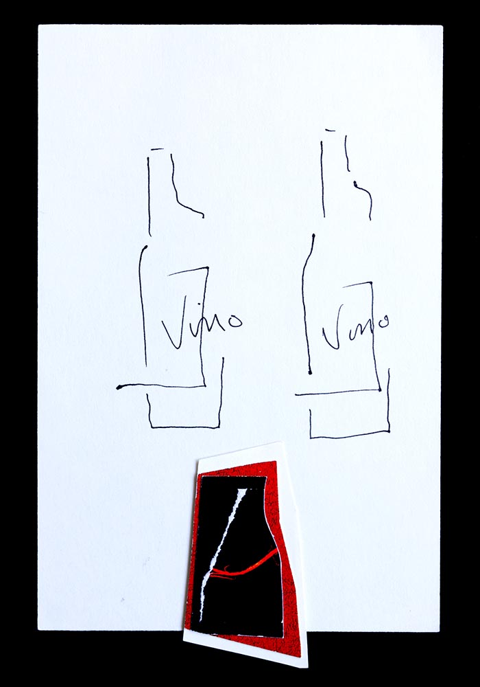 artwork by Harrison Goldberg - Vino Duo