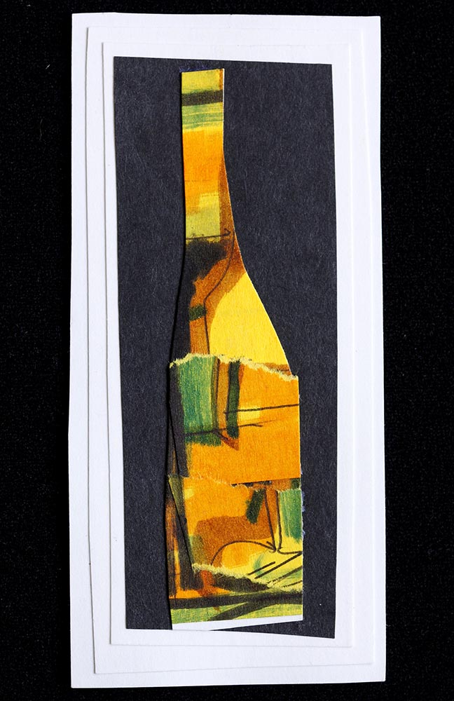 artwork by Harrison Goldberg - Yellow Bottle Green Memory