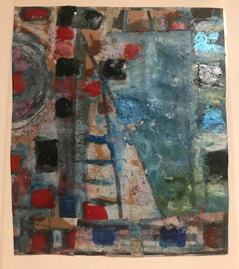 Klee Z - abstract art by Harrison Goldberg