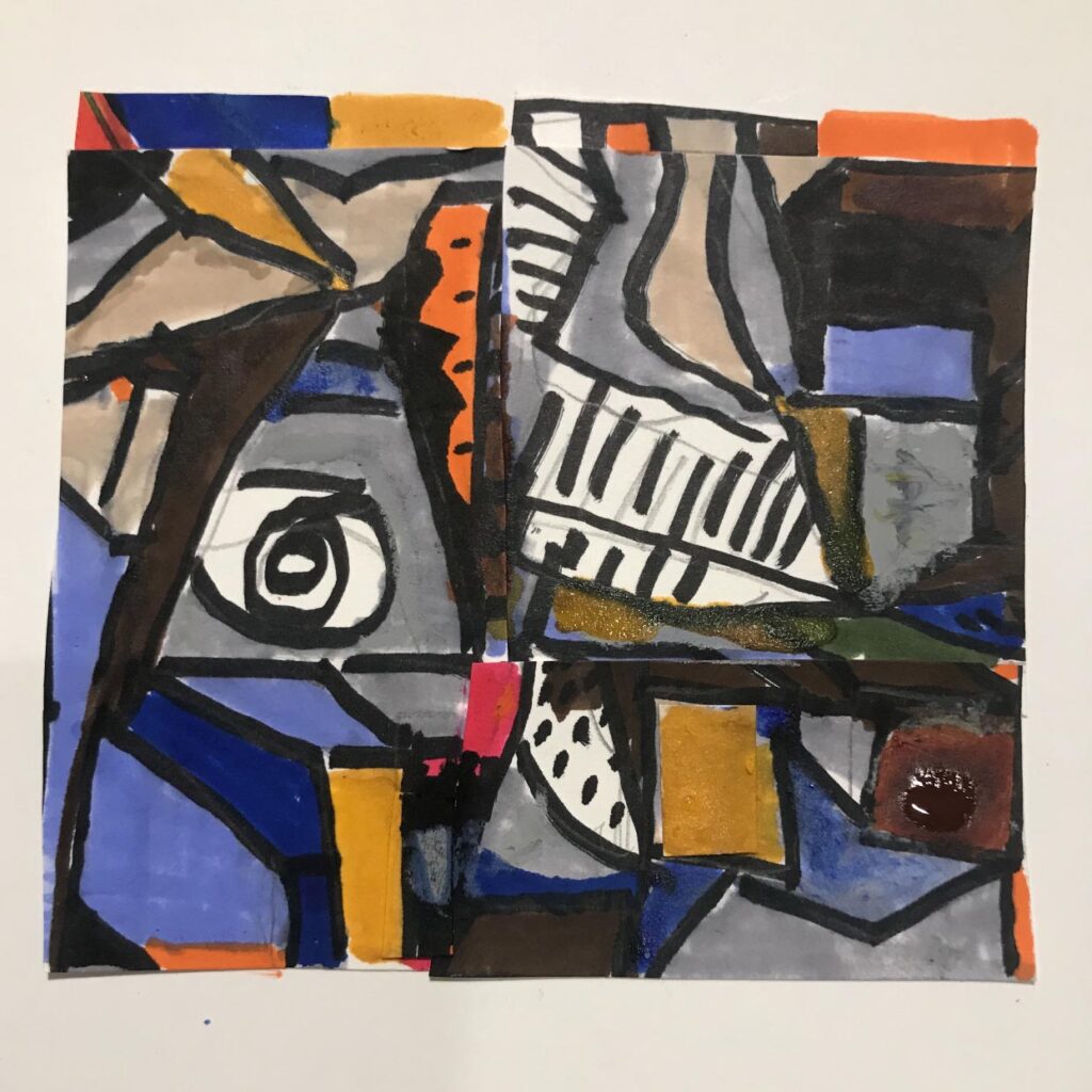 abstract art by Harrison Goldberg