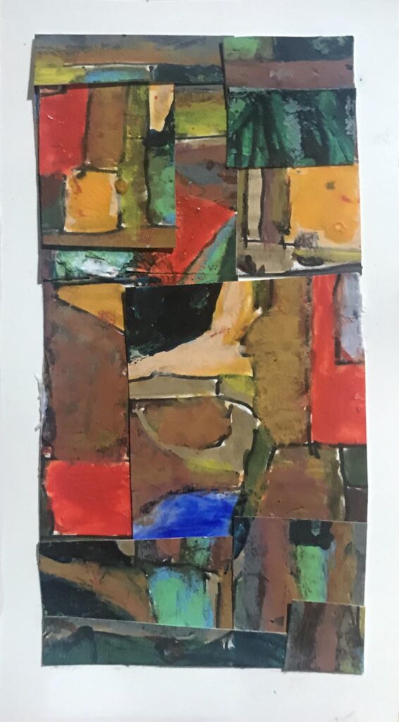 Mixed media artwork by Harrison Goldberg